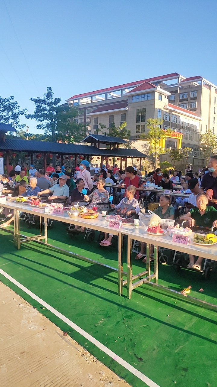 百色市华翠园颐养中心中秋节茶话会 百色,百色市,华翠,华翠园,翠园