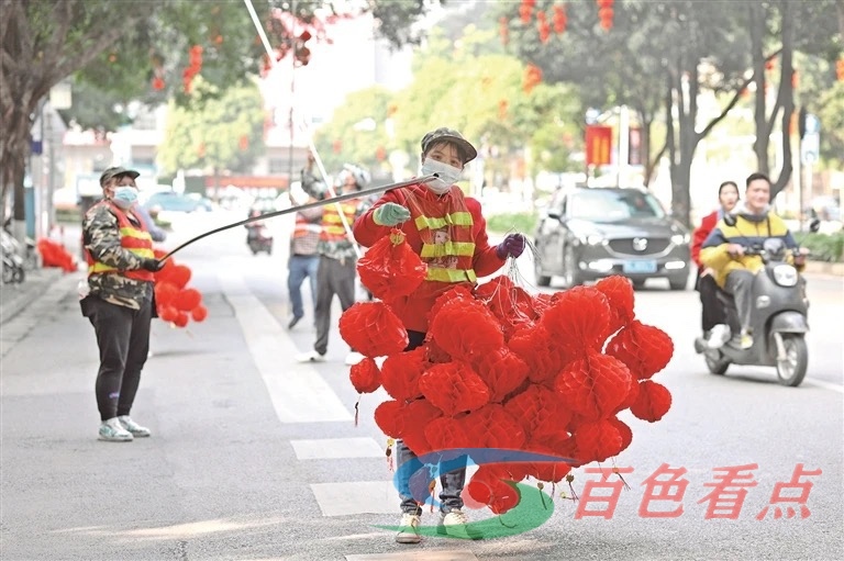 春节临近，过年的气氛也越来越浓 春节,节临,临近,过年,气氛