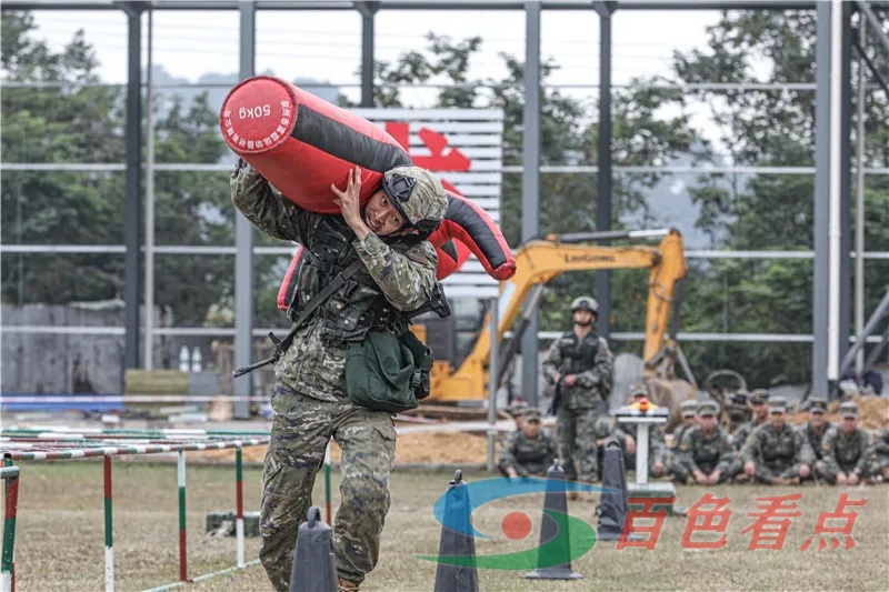 超燃！百色武警举行第五届军人运动会 