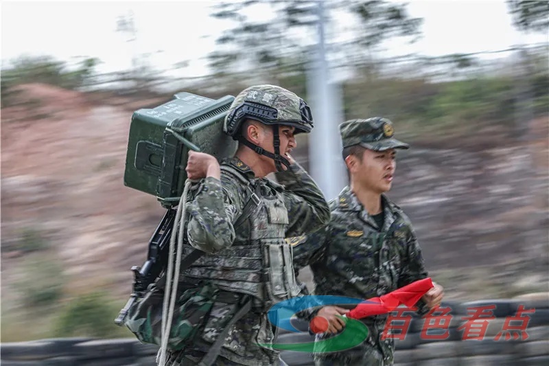 超燃！百色武警举行第五届军人运动会 