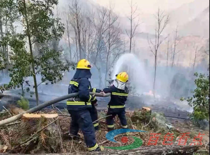 百色乐业山火火势已基本得到控制 