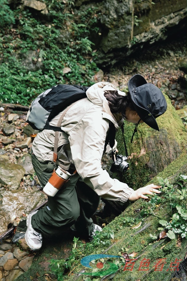 徒步百色岑王老山秘境 又是大自然环境及空气质量检测员的一天 