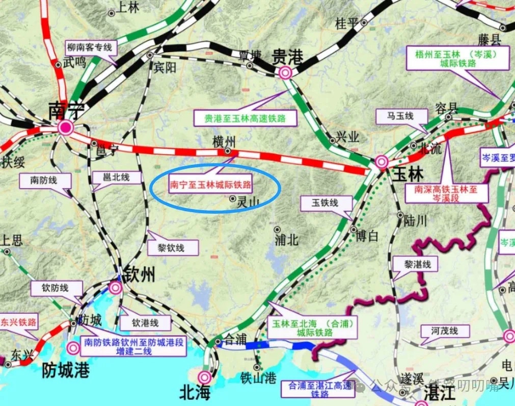 广西铁路推进计划：含近两年计划开工线路、4条在建铁路通车计划 